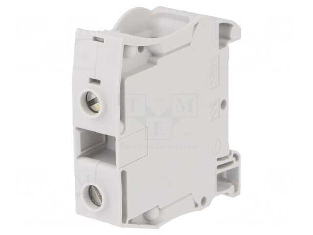 Conector Șine 1-50mm2 2 Borne Gri 16mm
