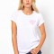 Tricou dama alb - C&#039;est la vie - M