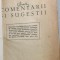 Comentarii si sugestii - Mihai D. Ralea - din biblioteca lui Geo Dumitrescu