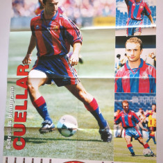 Poster fotbal - jucatorul CUELLAR (FC BARCELONA) dimensiuni mari 79X59 cm