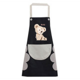 Sort de bucatarie Pufo Little Bear, sort pentru gatit, marime universala, negru