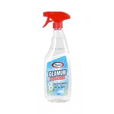 Detergent Geamuri Misavan Duo Plus, 1 L, cu Pulverizator, Detergent pentru Geamuri, Detergent Sticla, Detergent pentru Sticla, Detergent pentru Supraf foto