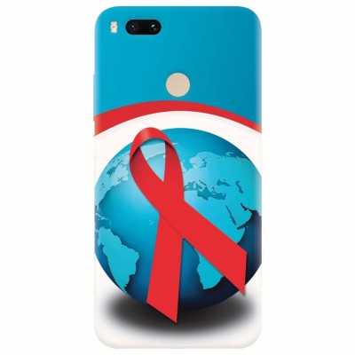 Husa silicon pentru Xiaomi Mi A1, World Aids Day foto