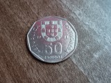 C50 - Moneda foarte veche - Portugalia ante euro - 50 escudos - 1988, Europa