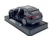 Macheta Mercedes GLC 400 electric negru 1:32 lumini sunet deschide usi