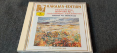 Brahms - Symphonie No. 4 - Haydn Variationen, Karajan, CD Deutsche Grammophon foto