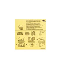 Set 10 plasturi de reparatii pentru piscine BESTWAY 62091 foto