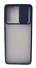 Huse siliconcu protectie camera slide Samsung Galaxy S20 Plus , S20+ , Albastru foto