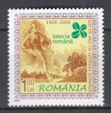 ROMANIA 2006 LP 1737 CENTENARUL LOTERIEI ROMANE SERIE MNH