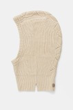 UGG glugă din amestec de l&acirc;nă CABLE culoarea alb, 102740