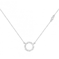 Colier elegant Ring din otel