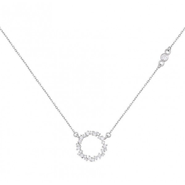 Colier elegant Ring din otel