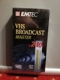Caseta video VHS EMTEC (BASF) Broadcast Master E 240 minute - sigilata/Germania