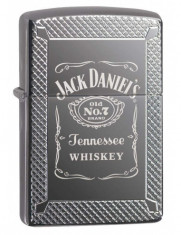 Bricheta Zippo Jack Daniel&amp;#039;s Tennessee Whiskey Old No. 7 49040 foto