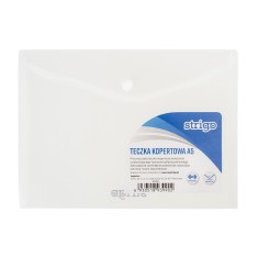 Mapa Plic Strigo cu Capsa, PP A5 Orizontal Transparent