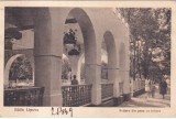 Baile Lipova. Vedere din parc cu terasa (1928, necirculata)