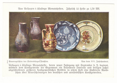 34 - ARDEAL, vase ceramice - old postcard - unused foto