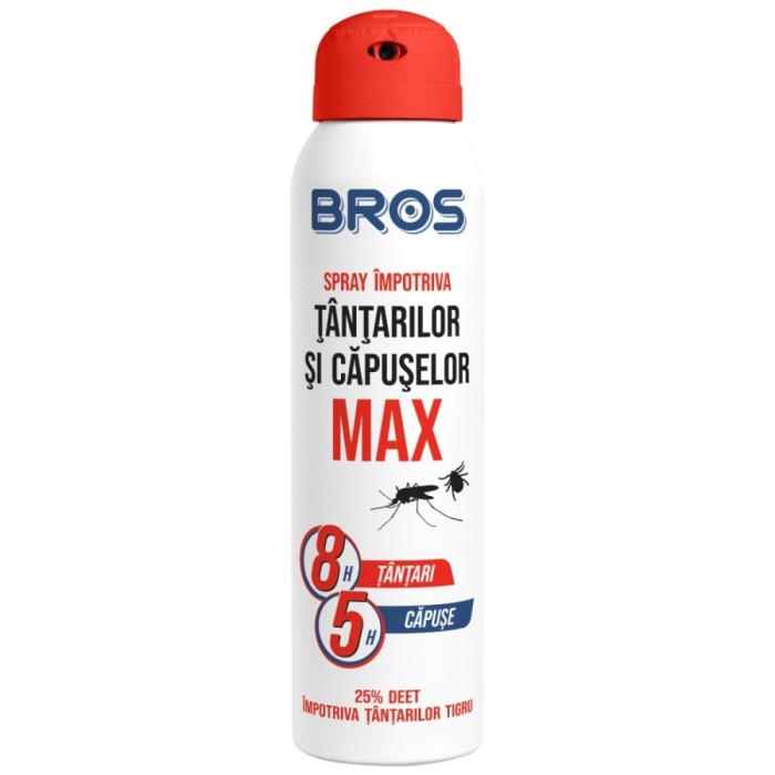Spray aerosol impotriva tantarilor si capuselor Max Bros, 90 ml
