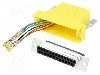 Adaptor D-Sub 25pin mama, RJ45 soclu, MH CONNECTORS - DA25-SMJ8-Y-K