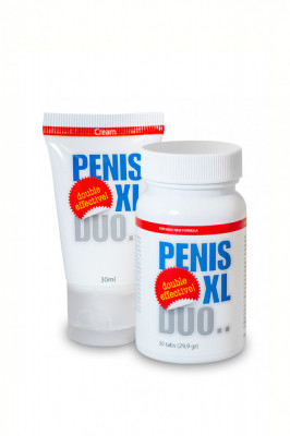 Pastile pentru erectie si potenta, Penis XL Duo Pack - 30 ml 30 tabs foto