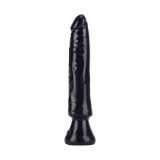 Dildouri anale - Get Real Dildo Anal pentru Incepatoare 15 cm Negru Membrul cu Textura Imbunatateste Stimularea