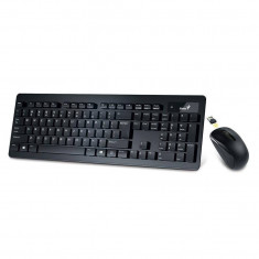 Kit Tastatura + Mouse Genius Slimstar 8005 Black foto