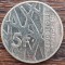 (S) MONEDA FRANTA - 5 FRANCS 1992, 10 ANI DE LA MOARTEA LUI PIERRE MENDES-FRANCE