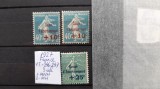 1927-Franta-YT=246-247-3 val.-MNH+MH, Stampilat