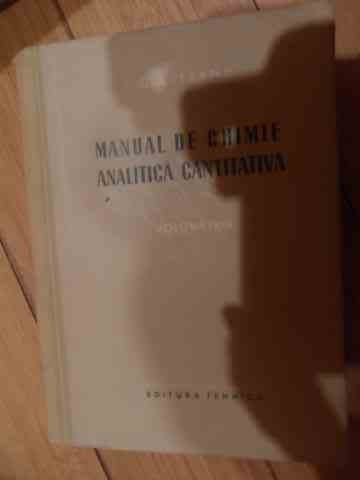 Manual De Chimie Anlitica Cantitativa - C. Liteanu ,539885