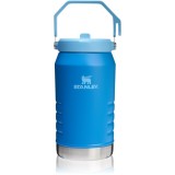 Stanley IceFlow&trade; Flip Straw Jug sticlă termos cu pai Azure 1890 ml
