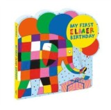 My First Elmer Birthday : Shaped board book - SAS Gardners EU