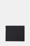 Just Cavalli portofel de piele culoarea negru, 79QA5PZ3 ZP361