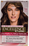 Loreal Paris EXCELLENCE CREME Vopsea de păr permanentă cu amoniac 5, 1 buc, L&rsquo;oreal Paris