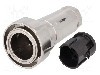 Conector circular, tata, 10 pini, BULGIN - PXM7010/10P/CR/0911/SN