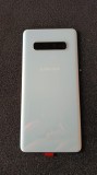 Capac Original Samsung Galaxy S10+ cu Geam Camera (SH) BLUE