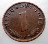 B.017 GERMANIA 1 REICHSPFENNIG 1937 F, Europa, Bronz