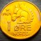 Moneda 1 ORE - NORVEGIA, anul 1969 * cod 3431 A
