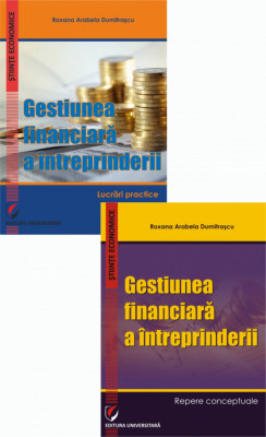 Set: Gestiunea financiara a intreprinderii. Repere conceptuale + Gestiunea financiara a intreprinderii. Lucrari practice - Roxana Arabela Dumitrascu foto