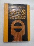 Cumpara ieftin CREATORI POPULARI CONTEMPORANI DIN ROMANIA - ION VLADUTIU