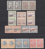 ROMANIA 1913 LP 69 SILISTRA SERIA IN PERECHE STARE MNH, Nestampilat