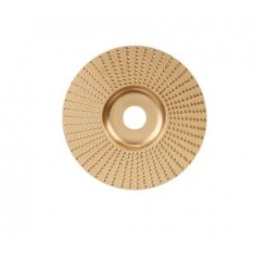 Disc slefuit,modelat,sculptura lemn ,diametru 123 mm,model frontal drept