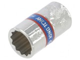Cap tubular 1/4&quot; 12 puncte 24mm scurt