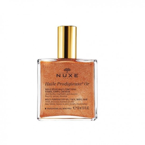 NUXE Huile Prodigieuse Ulei Uscat Multifuncțional pentru Față, Corp și Păr 50ml