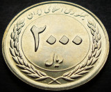 Moneda exotica 2000 RIALI - IRAN, anul 2010 *cod 5126 - UNC din SACULET BANCAR