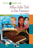 Million Dollar Theft in San Francisco + Audio CD + App (A2/B1) - Paperback - Gina D.B. Clemen - Black Cat Cideb