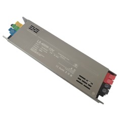 Sursa de alimentare slim pentru sisteme LED LS-400W12V, 400W, 12V DC, 33.3A, carcasa aluminiu, control inteligent, slow soft start, IP20