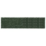 vidaXL Ecran de balcon cu frunze Verde &icirc;nchis 400 x 100 cm 42040629