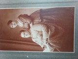 Fotografie Distinsa familie , Militar ofiter cu sotia , Romania Regala