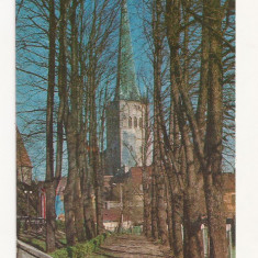 CP2 -Carte Postala - ESTONIA - ( CCCP ) - Tallinn, St. Oleviste Church, 1978