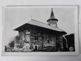 Vedere veche Manastirea Voronet, circulata august 1939, tip fotografie